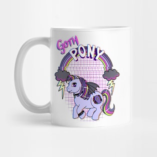 Goth Pony Mug